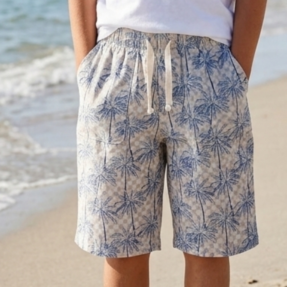 Ben Sherman Boy's Linen Shorts Size 14. EUC